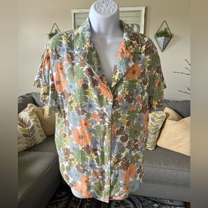 RSQ Brand Collared Top